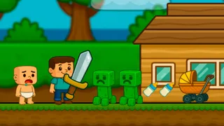 Guía a Steve y protege a Baby Noob de los monstruos en esta emocionante aventura 2D. Despeja cada área y recolecta objetos para asegurar un viaje seguro hasta…