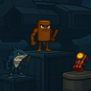 Hívd ki egy barátodat egy őrült, fordított forró krumpli játékra! Kerüld el ellenfeledet, és győződj meg róla, hogy nálad van a bomba, amikor lejár az idő,…