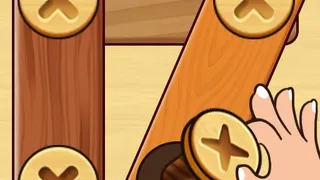 Mettez à l'épreuve vos compétences en résolution de problèmes dans ce jeu de puzzle en bois stimulant. Retirez stratégiquement les écrous et les boulons pour…