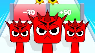 Vezesd aranyos Sprunki csapatodat egy ravasz akadálypályán! Növeld a csapatod létszámát a megfelelő kapuk kiválasztásával, és teszteld reflexeidet, hogy elérd…